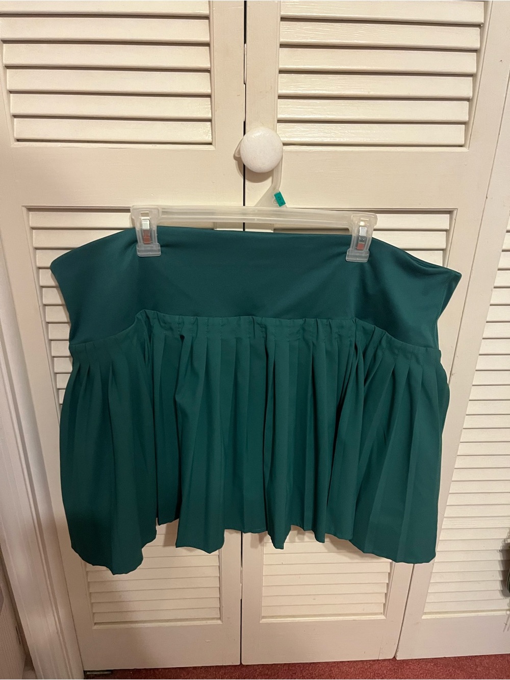 Target Pleated Dark Green Skort